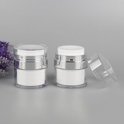 15ml/30ml/50ml Cream Bottle Portable Leak-proof Empty Airless Moisturizer Face Cream Dispenser for Travel