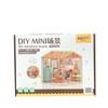Girls Toys Miniature World Diy Bedroom Milk Tea Shop Assembles Handmade Building Model Toys Gift Box