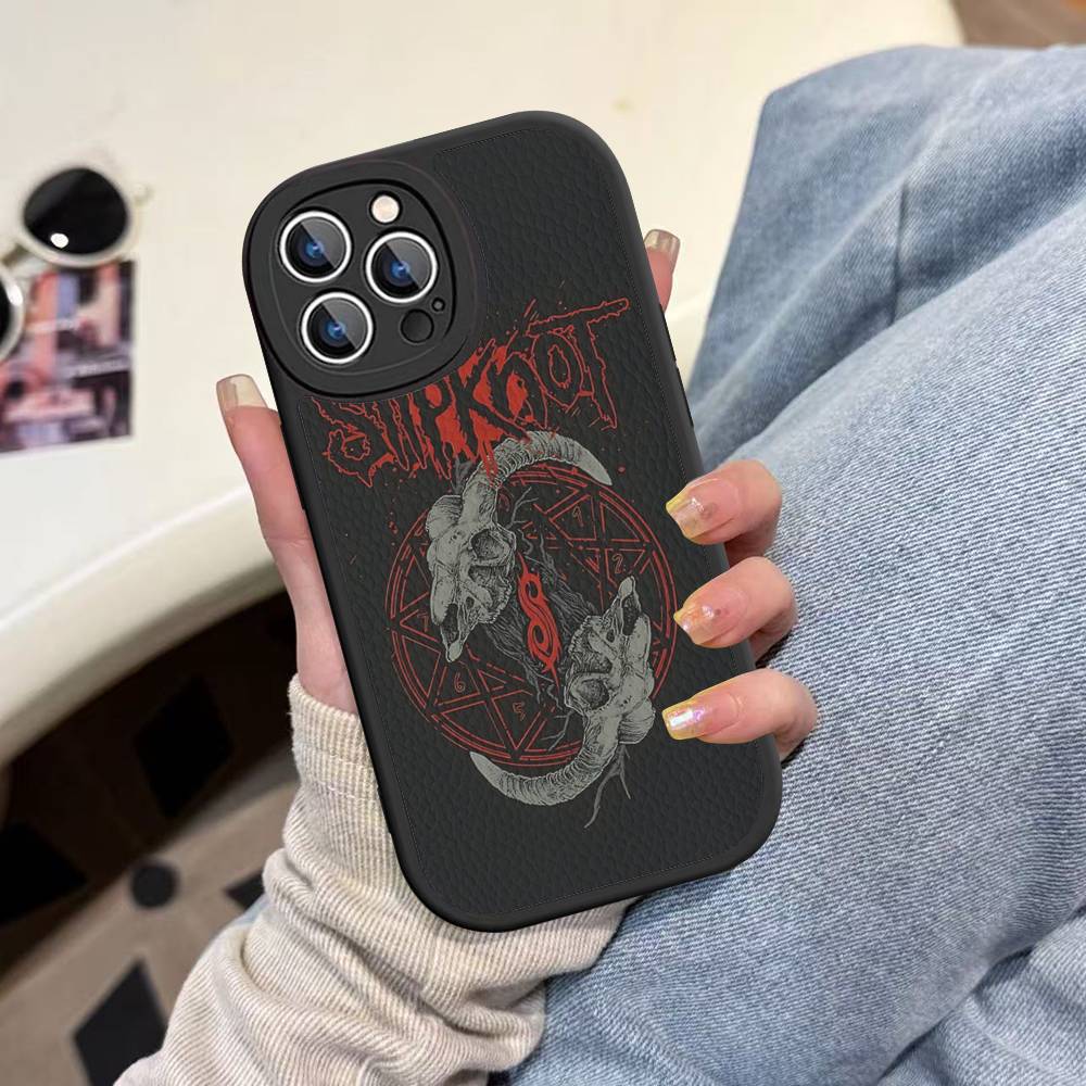 Slayer Heavy Metal Band Music Phone Cover For IPhone 11 12 13 14 15 16 Pro Max Mini Plus Soft Leather Case