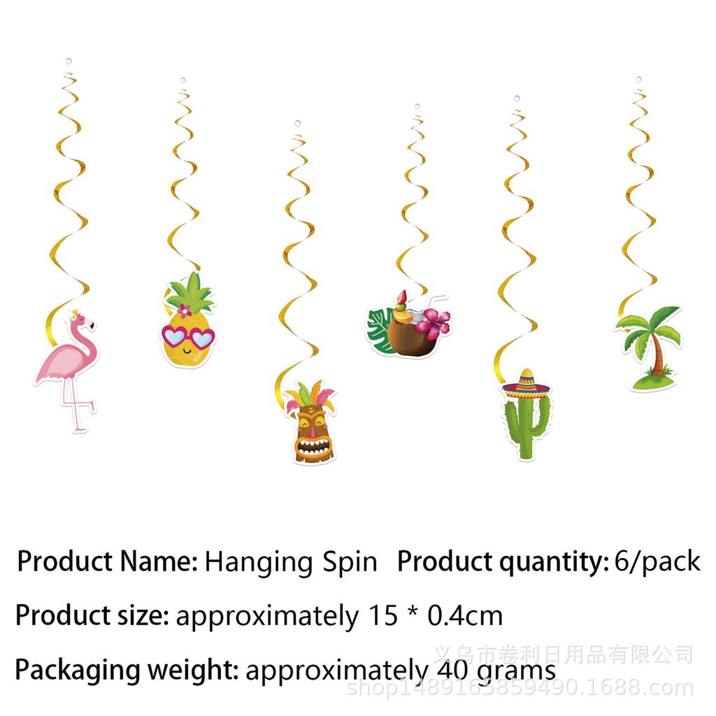 Theme Party Decoration Layout Banner Pulling Flag Disposable Size Power Strip Background Cloth