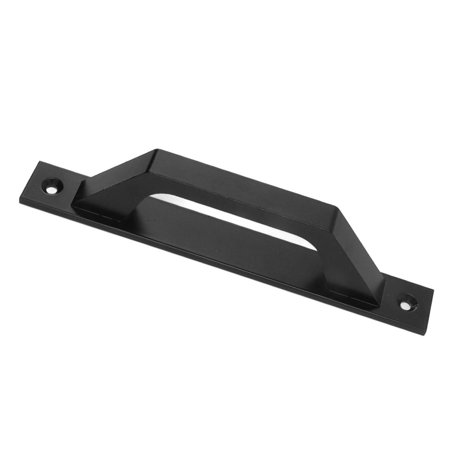 Металлическая ручка для раздвижной двери, ручка-тяга для шкафа, амбарной двери, с крепежными винтами