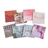 JIANWU 20Pcs Vintage Journal Background Decoration Sticker Book Literary Art Fresh DIY Scrapbooking Material Stickers Stationery