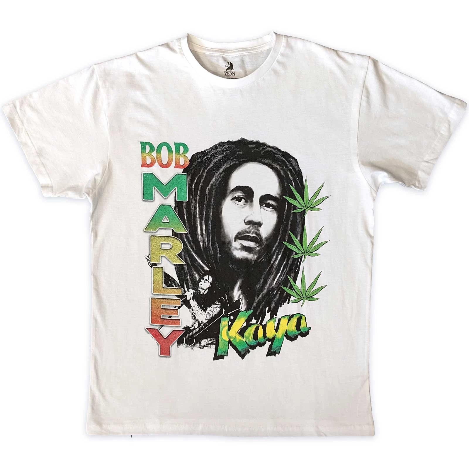 Bob Marley Kaya Illustration Official Tee T-Shirt Mens Unisex 4XL