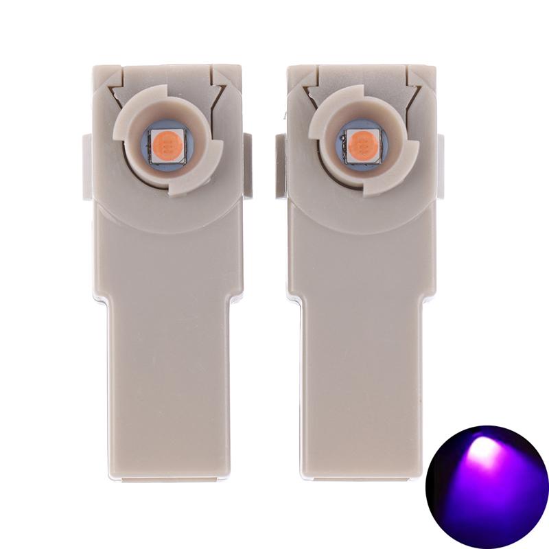 2Pcs Led Footwell Lamp For Toyota Crown 12 13 Reiz Decorative Foot Light Illuminator Connector Accessories