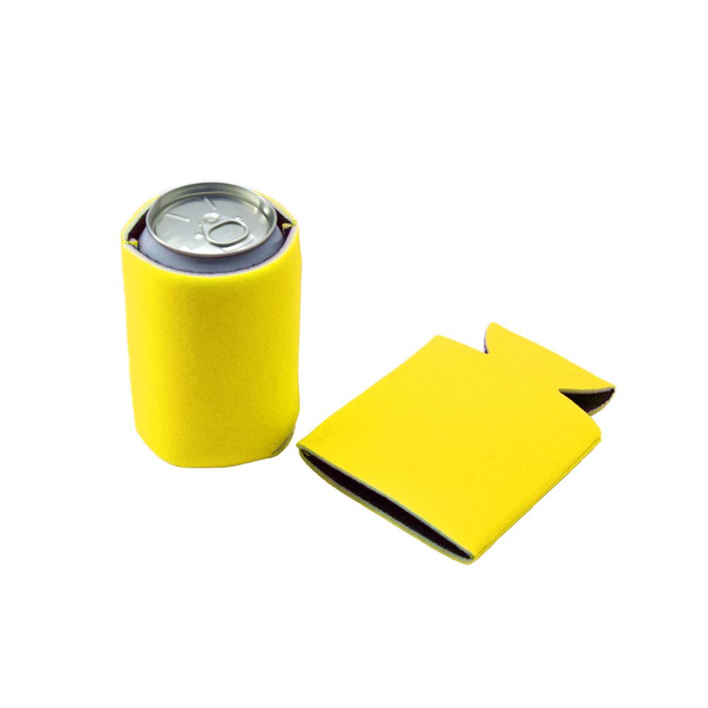 1PC Solid Color Portable Cup Cover Beer Sleeves Camping Can Cup Soda Cover Foam Material Drink Cooler Bottle Outdoor Sleeve KTY
