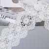 Milk Silk Lace, Lace Accessories, Clothing Decoration Diy Bilateral Flower Computer Embroidery, Water-Soluble Lace