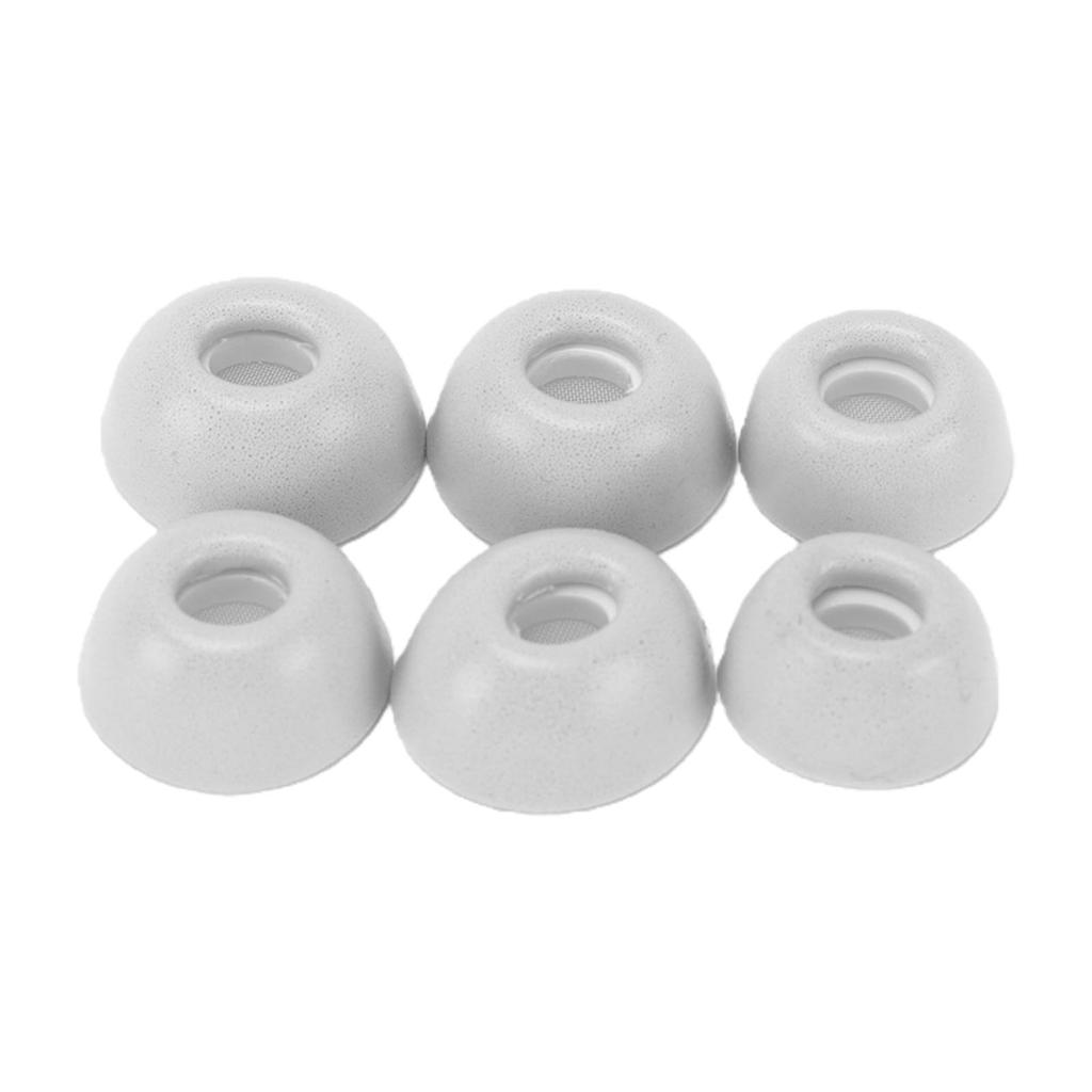 3 Pairs Memory Foam Replacement Ear Tips Support for IOS Wireless Bluetooth Headphones Pro 3 Soft Secure Fit Noise