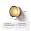 LED Lamp Amber Jelly Small Wall Sconces Bedside Room Decor Hotel Aisle Lighting Fixture