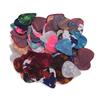 6pcs pack Colorful Celluloid Guitar Picks for Bass Electric Acoustic Guitars (Colors & Thickness 0.46mm 0.71mm 0.96mm
