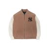MLB Basic Logo Embroidered Vintage Baseball Jersey Unisex Jersey Khaki 3AJP12016-50BGD