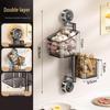 777 Suction Cup Kitchen Storage Rack