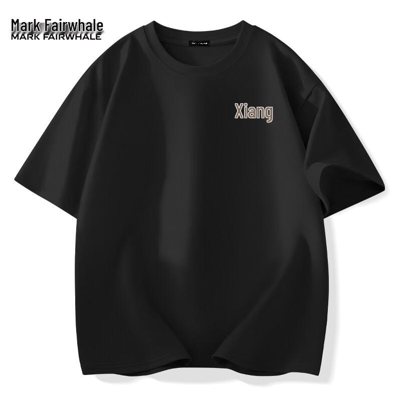 Mark Hua Fei Men s Ice Silk Quick-Dry Short Sleeve T-Shirt L чёрный