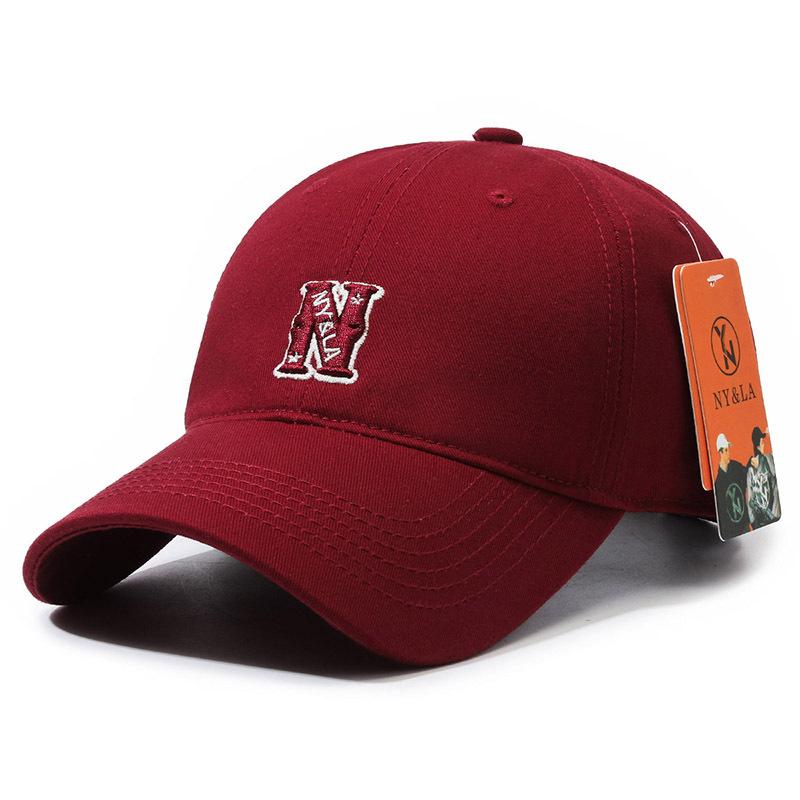New Baseball Cap Embroidered Soft Top N Sports Sunscreen Men's and Women's Sun Hats Breathable Versatile Casual Cap