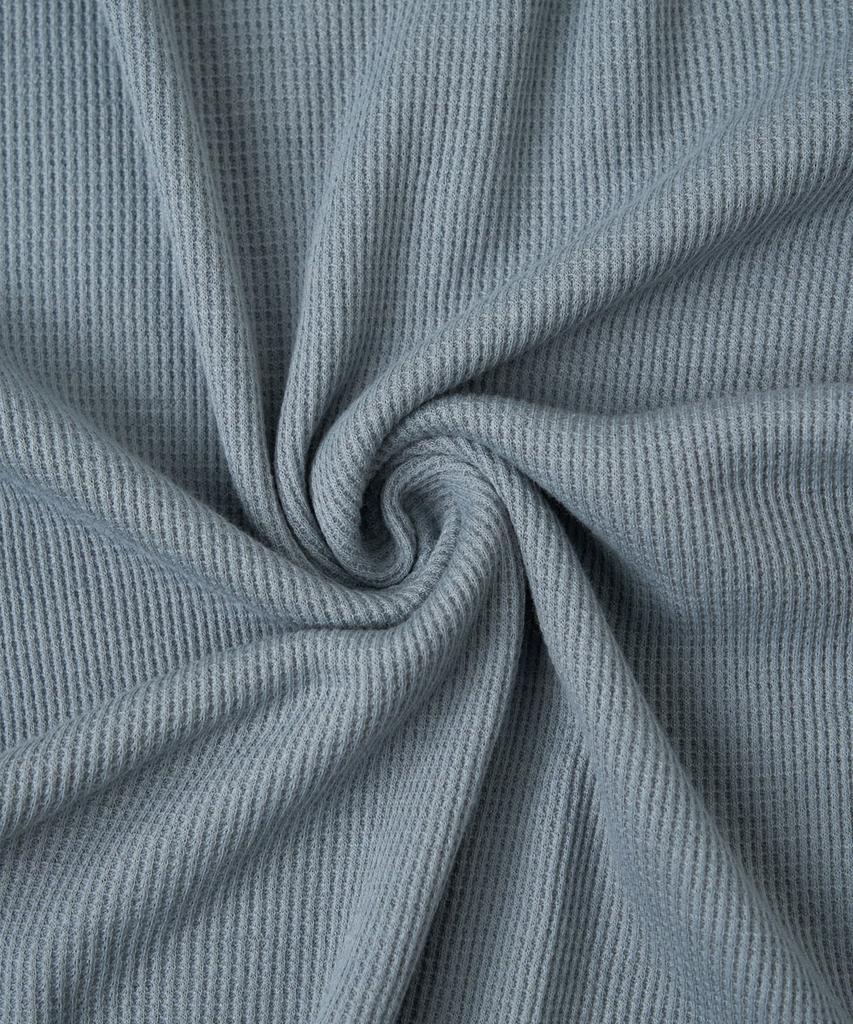 38COMEONCOMMON Waffle Slim Long Sleeve (Powder Blue)