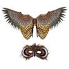 Owl Wing Owl Mask for Kid Boys Kindergarten Birds Costume Set Halloween Mask Halloween Dress Up Wing Party Favors