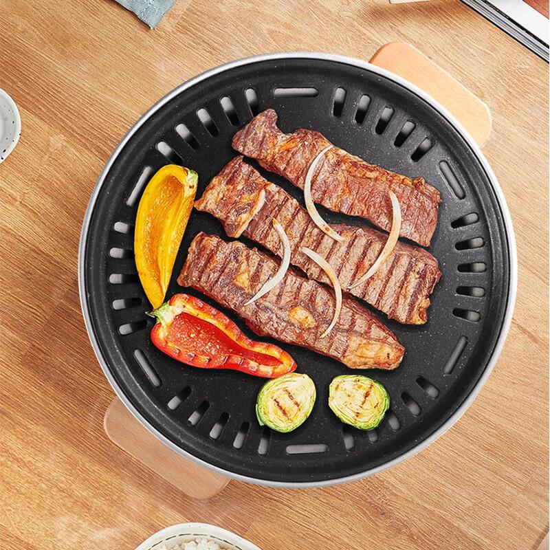 Portable Outdoor Charcoal BBQ Grill & Tea Stove