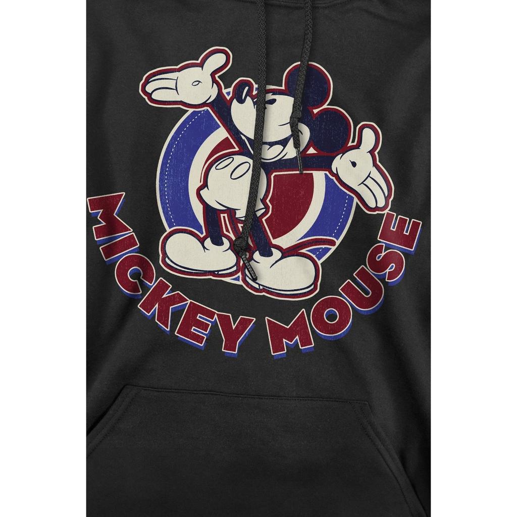 Disney Mens Americana Mickey Mouse Hoodie