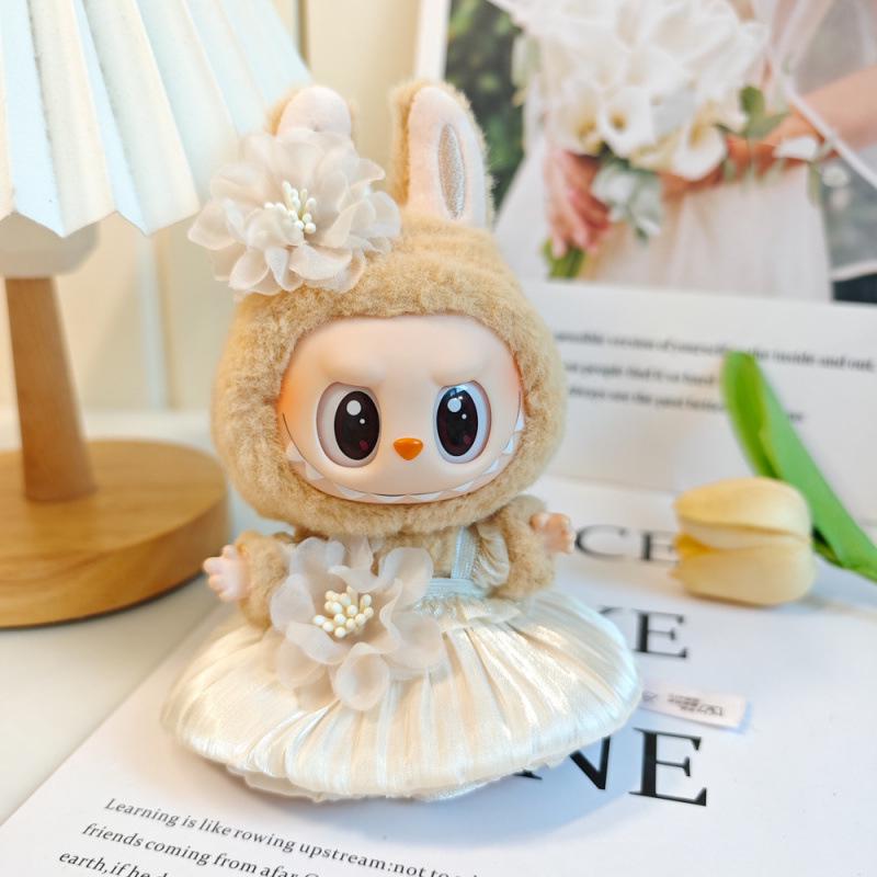 Labubu Generations Wedding Dress Vinyl Doll Pendant Blind Box