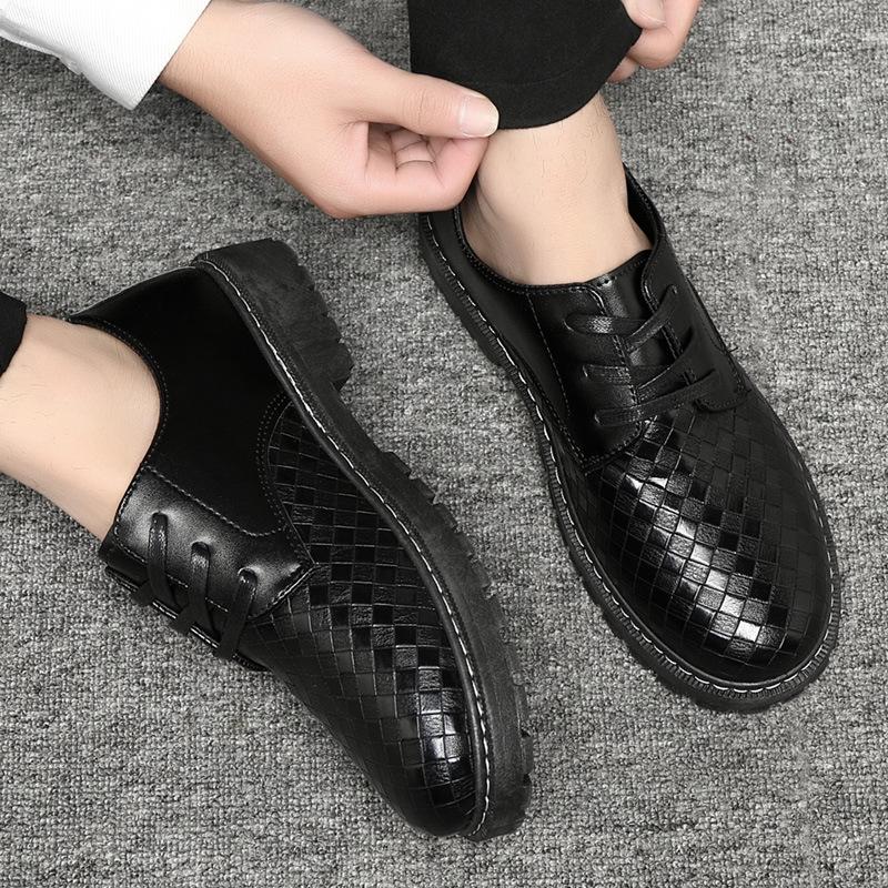 

Весенне-летняя мужская обувь повседневная мужская обувь студенческая мужская обувь ботинки Мартин кожаная обувь корейская версия кеды модная дышащая обувь с низким верхом 39