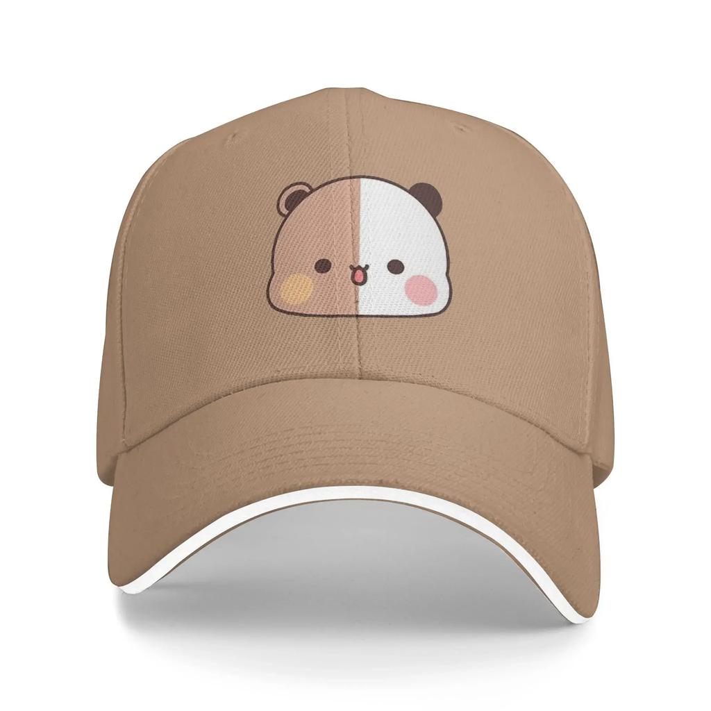 Panda BuBus  Casual Baseball Cap Summer Half Face Trucker Hat SunProof Tennis Skate Hip Hop Hats Unisex WoUnisex Retro Baseball Cap