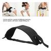 Hip Thrust Cushion Belt Hip Bridge Waist Belt Exercise Hip Thrust Belt for Dumbbells Exercise Black