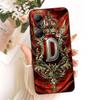 For Infinix Hot 20 4G Case X6826C Fashion Initial Letters Crown Soft Silicone Cover For Infinix Hot 20 Play 20s 20i Hot20 Bumper