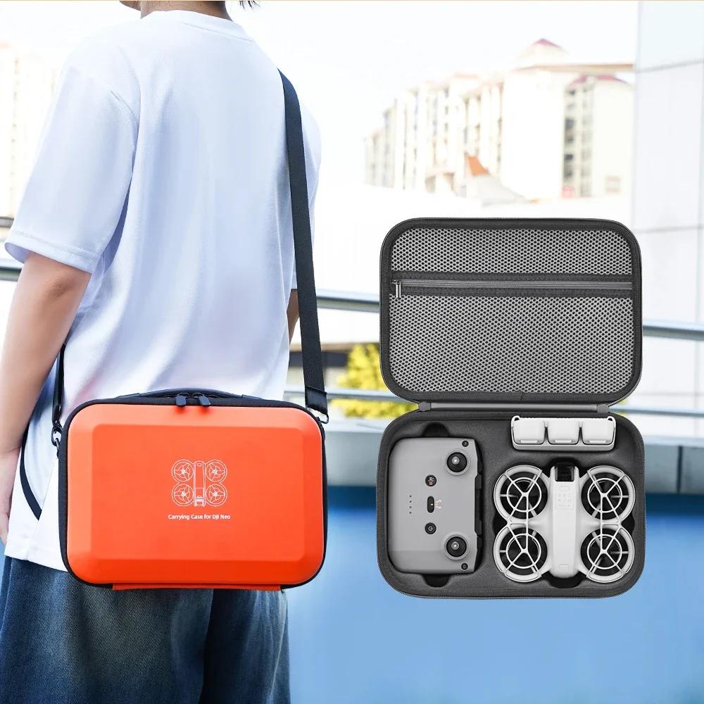 Storage Bag for DJI Neo Drone Protective Handbag Portable Crossbody Carrying Case Light Handy for DJI RC N3 Controller Accessory