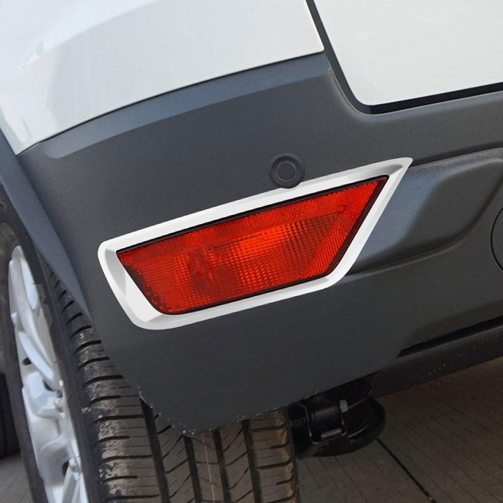 Car Rear Fog Light Cover for Ford Ecosport 2013 - 2026 2Pcs Fog Lamp Decoration Sticker Trim Sequin Frame Styling Accessories