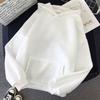 Hoodies Women Ladies Hooded Oversize Jumper Loose Long Sleeve Sweatshirts Plain