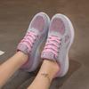 Sneakers Summer Mesh Breathable Ultra-light Running Shoes Soft Sole Fitness Shock-absorbing Running Single Mesh Shoes
