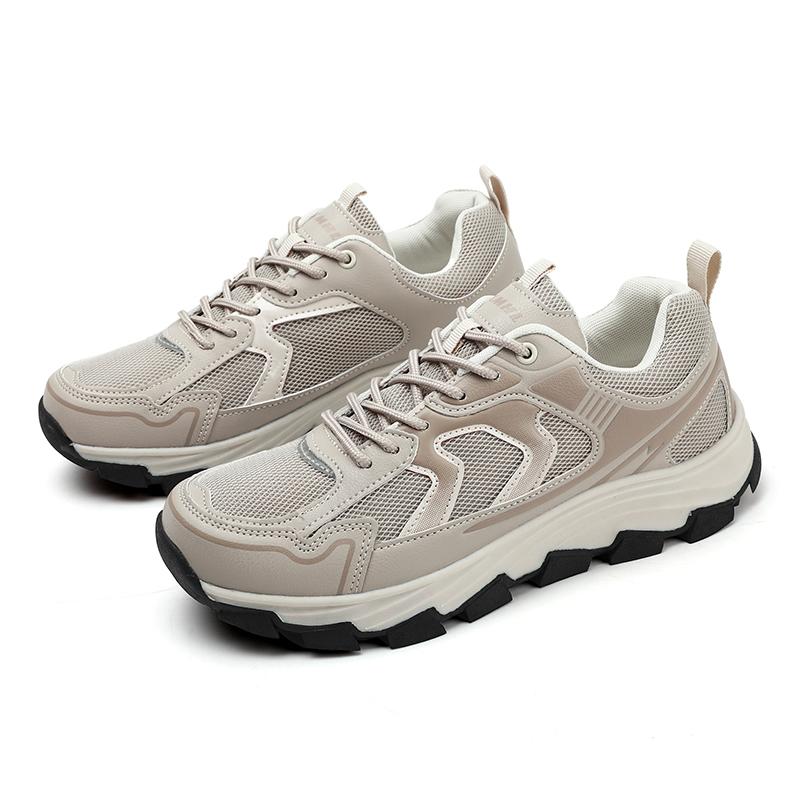 Fashion New Men Hiking Shoes Outdoor Casual Lightweight Breathable Sneakers Male Cushioning Non-Slip Vintage Sports Shoes Size 47