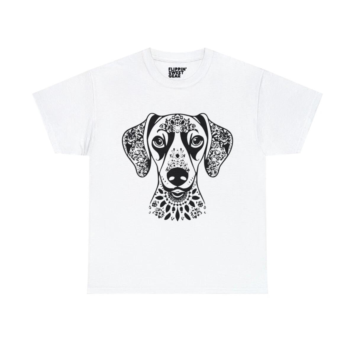

Dachshund Henna Art Graphic Tee Shirt S