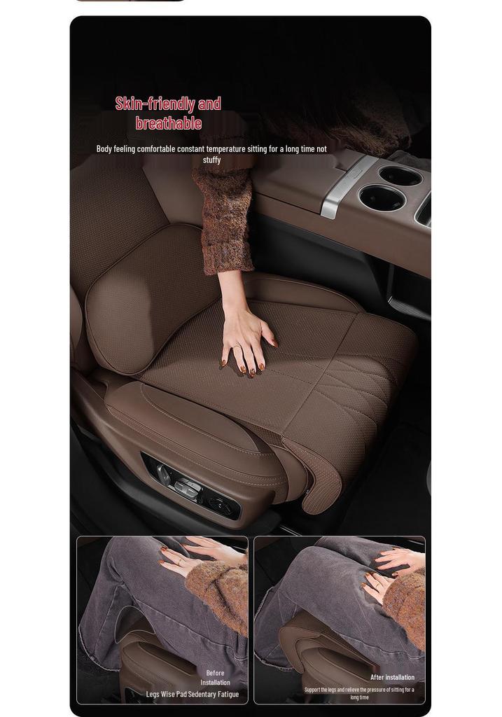 Maybach S-Class & GLS450 Seat Cushion with Leg Rest Extension