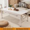 ZISIZ Rectangular Double Layer Folding Table