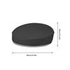 Outdoor Waterproof Daybed Cover Round Sofa Dust Cover Rain Snow Cover Garden Patio Furniture UV Fade Sofa Chair Protection Cover