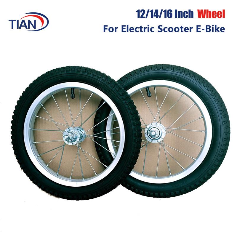 Children s Bicycle Rims Aluminum Rims Steel Rims 12 / 14 / 16 Inch Front Wheels Rear Wheels Tires Children s Bike Accessories 12inch front wheel