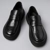 Men's Trends Leather Loafers Shoes Men's Formal Party Business Negotiation Social Office Shoes Comfort Round Toe Shoes