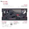 BIKE HAND Bicycle Tool Set with Pro Tool 3 Tier Tool Tool Box Box, Box, (YC-758)