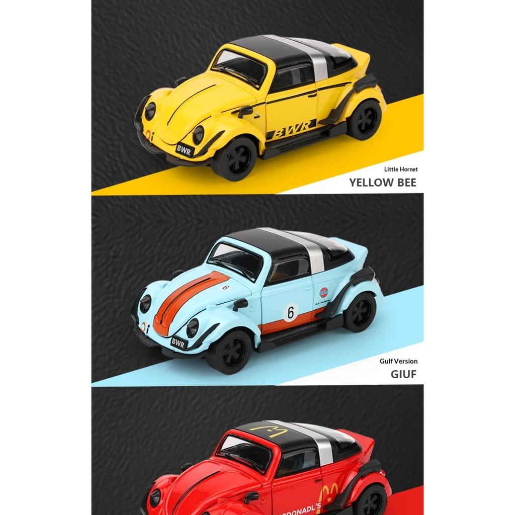 1/32 Scale Volkswagen Beetle Alloy Die-cast Car Model Simulation Retro Classic Car Collection Ornaments Children's Toys Gifts
