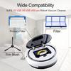 Replacement Filter & Brush Accessories Compatible with ILIFE V3s V3s Pro, V5, V5s, V5s Pro Robot Vacuum Cleaner, 10 Filters + 10 Side Brushes