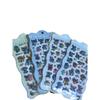 New Cute Cartoon Gemstone 3D Relief Stickers With High Aesthetic Value, Hand Account Diamond Stickers, Water Cup Stickers