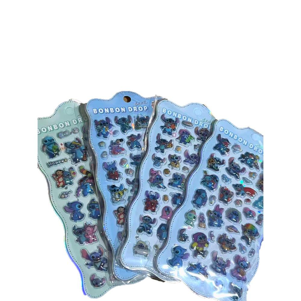 New Cute Cartoon Gemstone 3D Relief Stickers With High Aesthetic Value, Hand Account Diamond Stickers, Water Cup Stickers