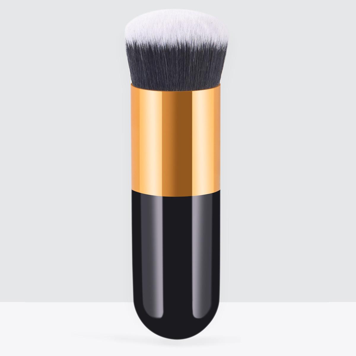

Portable Chubby Makeup Brush for Loose Powder and Foundation in Stock