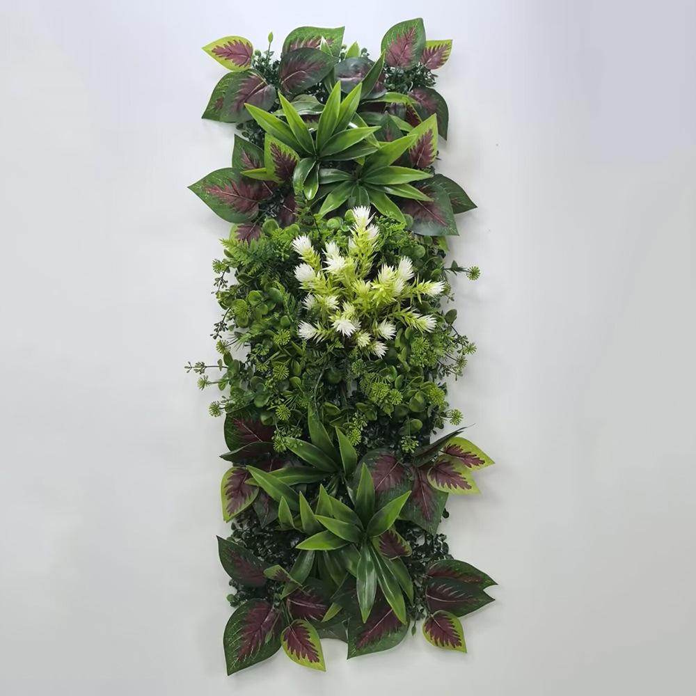 25x75CM Artificial Fern Green Wall Panel for Home Decoration