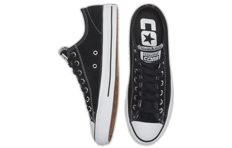 Chuck Taylor All Star Cons Converse Pro Suede Low 'Black White' 159574C