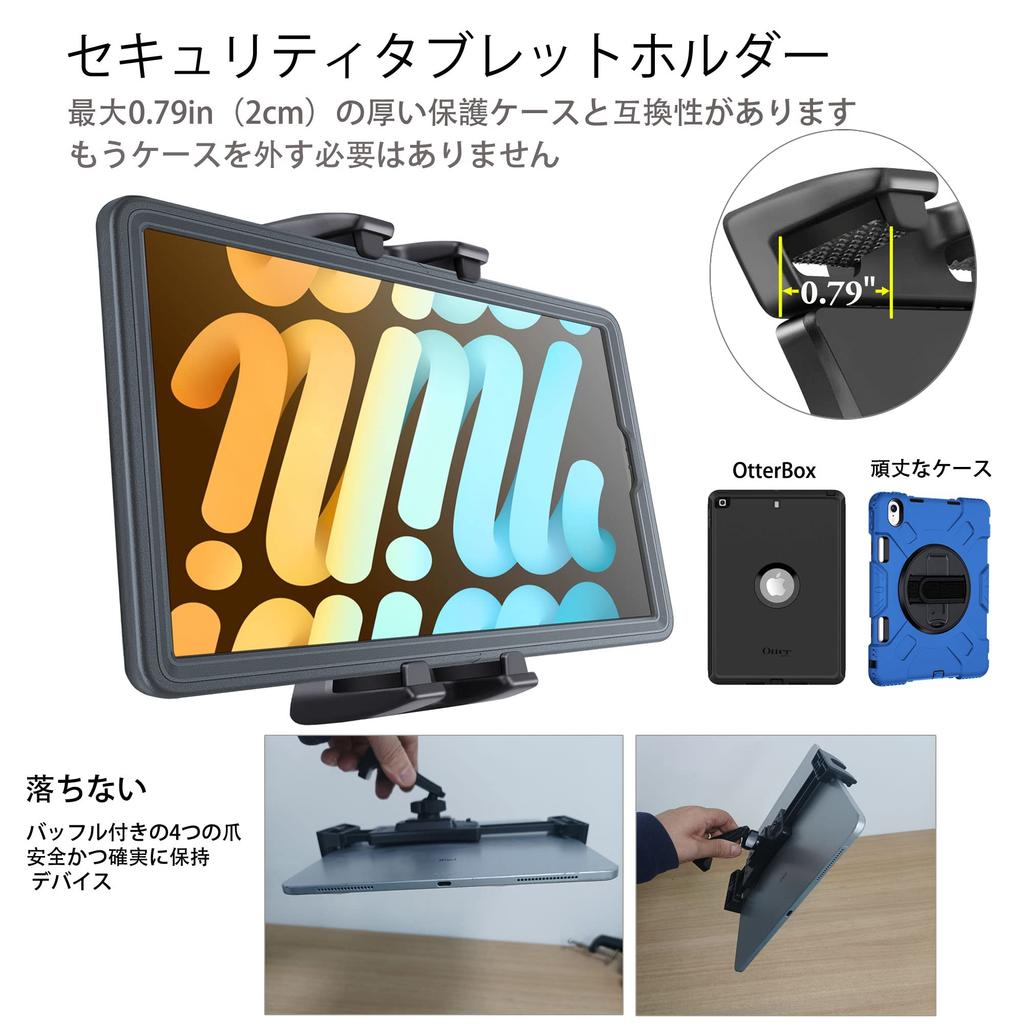Tablet Tripod Stand Mount Holder 153cm for iPad Galaxy inch Cell Phone Video Camera Pro, Air, Mini, 12.9, 11, 10.5, Surface, Tab, iPhone, 3.5-13.5