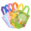 Easter Gift Bags Cute Rabbit Printed Candy Snack Tote Bag Non-Woven Egg Basket Non Woven Happy Easter Party Decoration Supplies