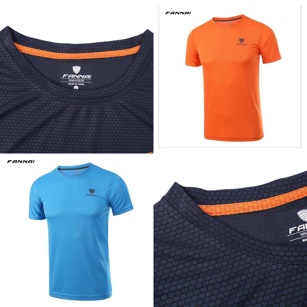 Premium Quality Fit Sports Training Slim Shirt For Men In Quick Drying Polyester Blend