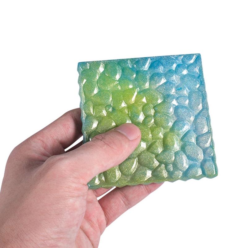 Coaster Silicone Resin Mold Round/Square/Rectangle Resin Epoxy Casting Molds for Wedding Party Home Table Ornaments