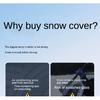 New Winter Snow-Proof Car Sunshade and Snow Shield, Extended and Thickened for Winter, Sunshade for Front Windshield, Snow Cover, Frost and Freeze